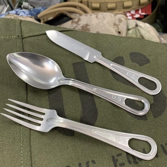 米軍実物 U.S MessKit DLA-1982 メスキットパン&カトラリー 米軍実物 U.S MessKit DLA-1982 メスキットパン&カトラリー