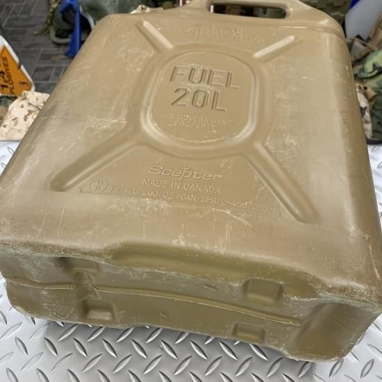 米軍放出 Scepter CANADA フューエルタンク 5ガロン/20L