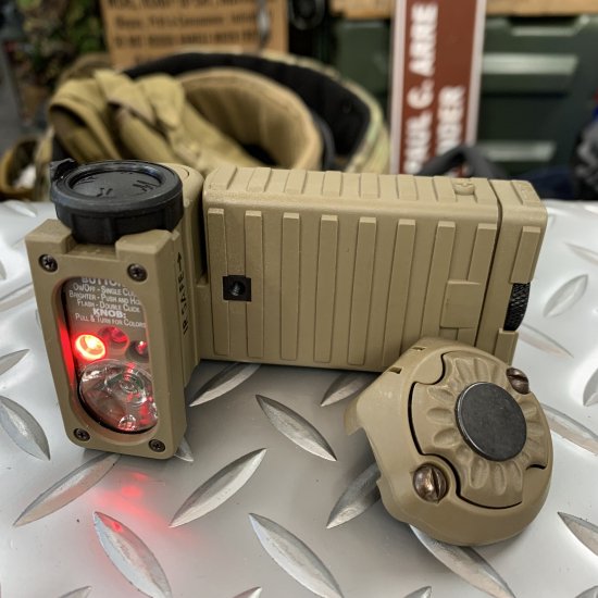 米軍実物 STREAMLIGHT Sidewinder IR サイドワインダー IRライト - Ｓ＆Ｃミリタリーストア