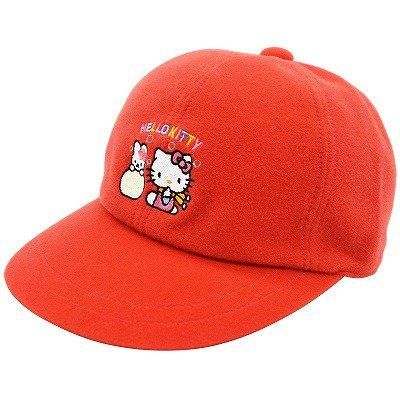 ハローキティ レッド 赤 ベビー ジュニア キッズ 子供 帽子 ハット キャップ キャップ おしゃれ フリース 防寒対策 カジュアル ネット通販 秋冬 ギンザ カクテルハット