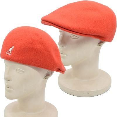 KANGOL - M 新品 KANGOL ハンチングキャップ レッド 赤