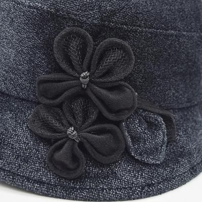 エリートシャポー elite chapeau クロッシェハット ブラック 黒