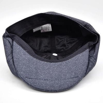 ハローキティ Hello Kitty デニムキャスケット ネイビー 紺 ラメ