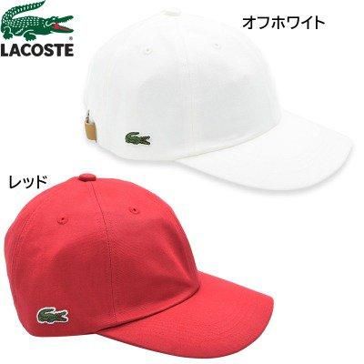 LACOSTE キャップ ホワイトもしくはネイビー フリーサイズ LACOSTE ラコステ キャップ メンズ ロゴ レディース コットン