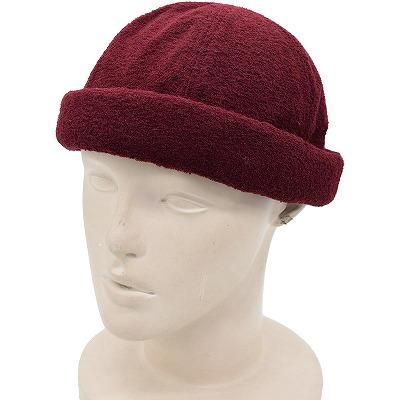 キャピタル ハンドニット フィッシャーマンキャップ 赤系 ニット帽 ビーニー キャピタル ハンドニット フィッシャーマンキャップ 赤系 ニット帽