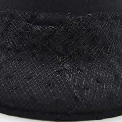 エリートシャポー elite chapeau ウールハット ブラック 黒