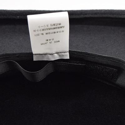 エリートシャポー elite chapeau ウールハット ブラック 黒