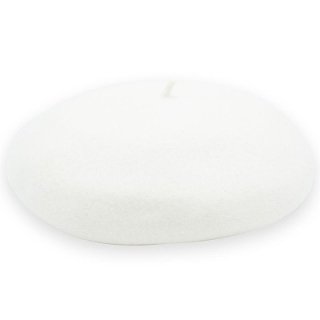 シンプルベレー帽 ホワイト 白 小さいサイズ レディース 母の日 ギフト 婦人 子供 キッズ ジュニア ベビー 帽子 秋冬 MH5000