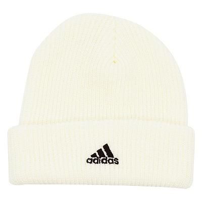 ニット帽　ホワイト アディダス adidas ニット帽 ホワイト 白 メンズ 父の日 紳士