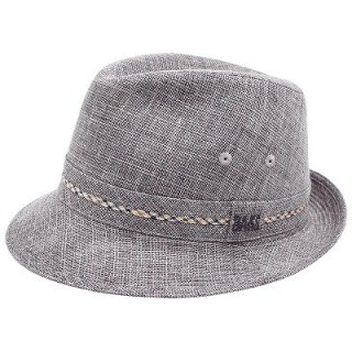 国産 日本製 ダックス メンズ 中折れハット DAKS 大きいサイズ チャコールグレー 紳士 帽子 春夏 D1828