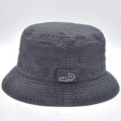 クロコダイル メンズ コットンバケットハット CROCODILE UVカット