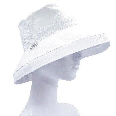 白 帽子 ハット コカゲル レディース エッジアップハット UV ホワイト 白 婦人 帽子 春