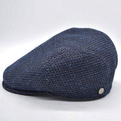 DAKS 帽子 ハンチング メンズ 麻メッシュ チェック柄 涼しい