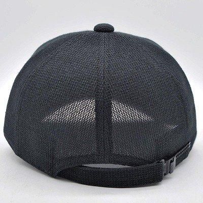 Calee ブラックキャップ 銀色ブレード付き CHROME ( クローム ) キャップ 6 PANEL MESH CAP ( 6 パネル