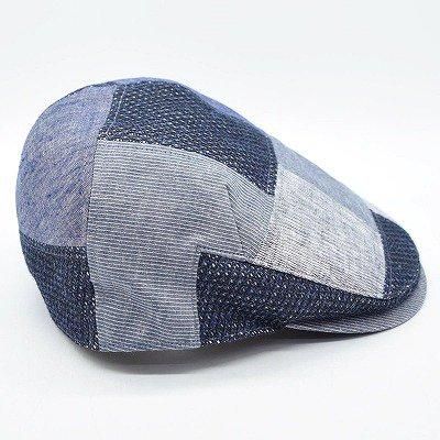 国産 日本製 ダックス メンズ パッチワークハンチング帽 DAKS