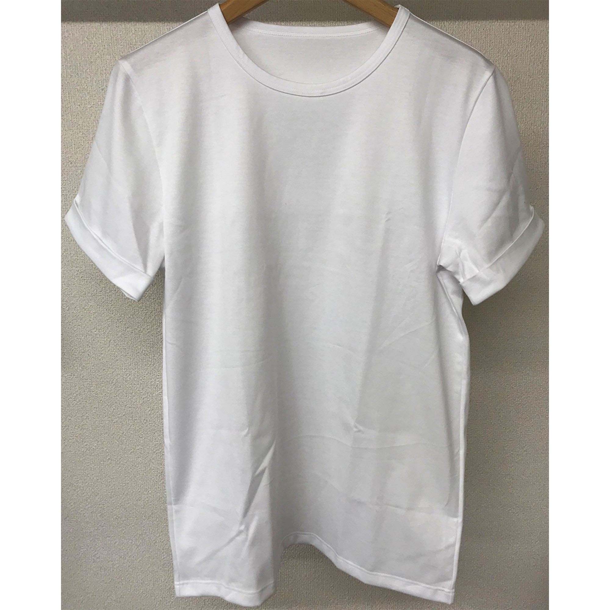 ROLL UP jersey TEE WHITE