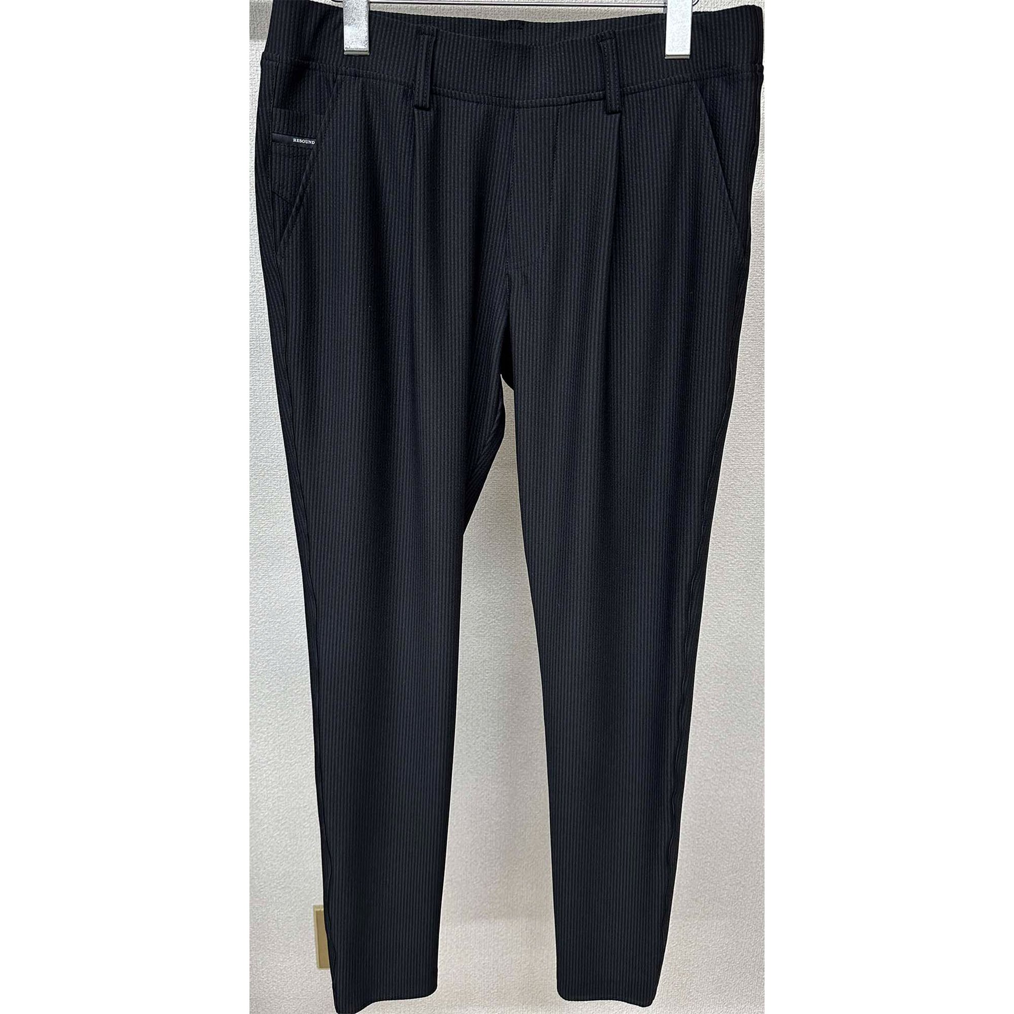 <img class='new_mark_img1' src='https://img.shop-pro.jp/img/new/icons1.gif' style='border:none;display:inline;margin:0px;padding:0px;width:auto;' />CHRIS EASY TUCK PANTS BLACK
