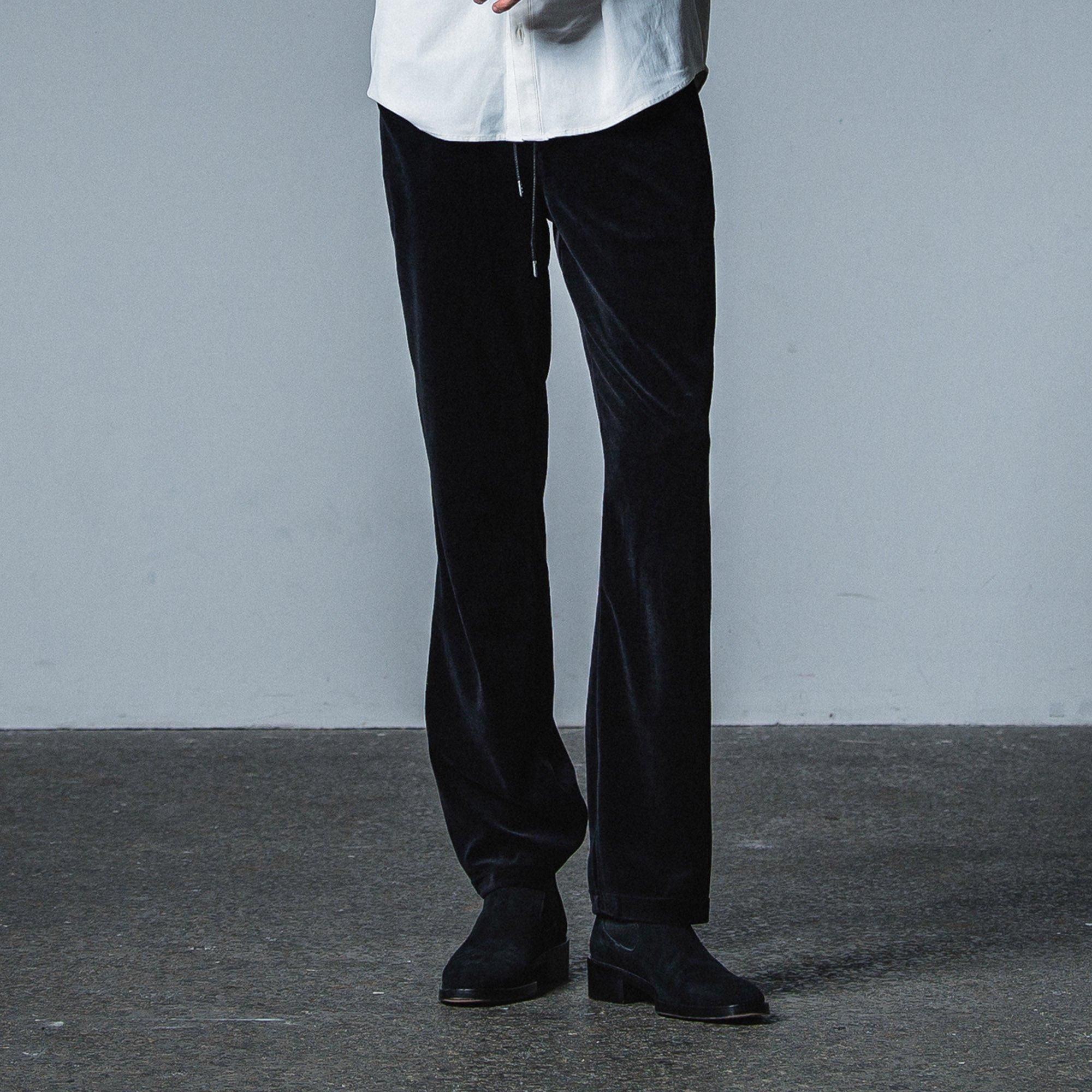 VELOUR SIMIWIDE PT BLACK