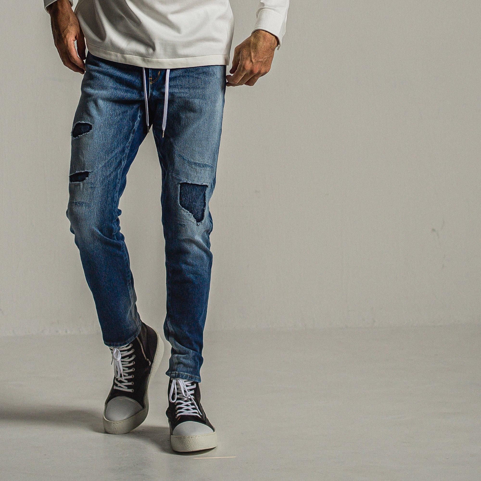 RC34 MICK DENIM JERSEY INDUSED