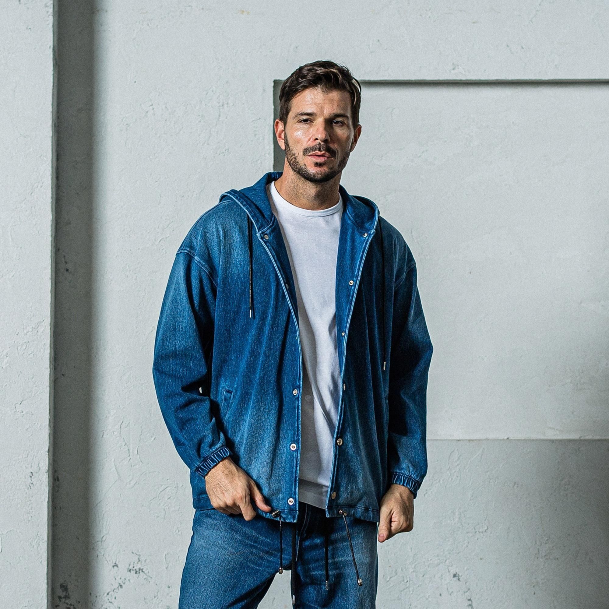 DENIM JERSEY  coach hoodie DIND