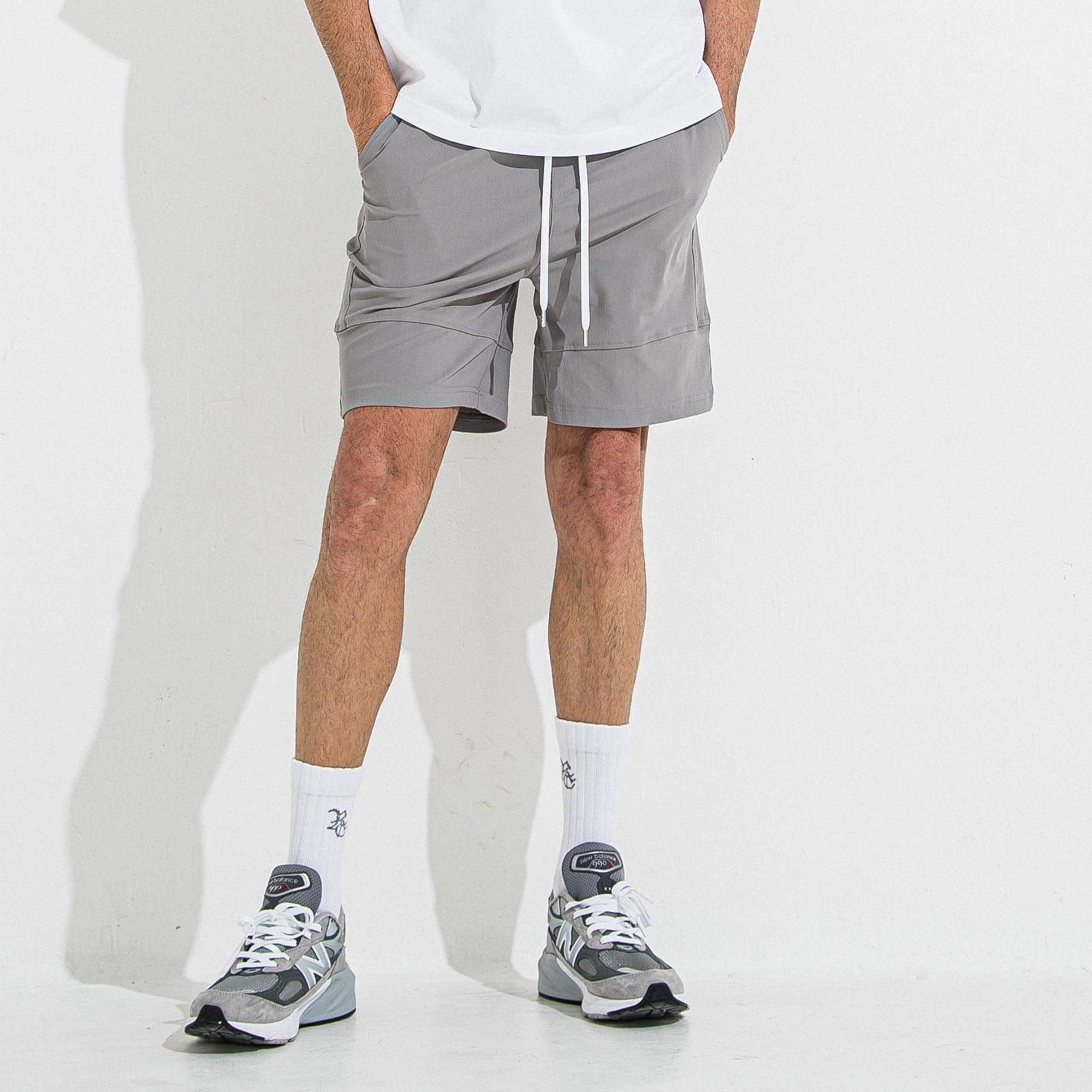 <img class='new_mark_img1' src='https://img.shop-pro.jp/img/new/icons1.gif' style='border:none;display:inline;margin:0px;padding:0px;width:auto;' />TYLER NYLON SHORTS GREY