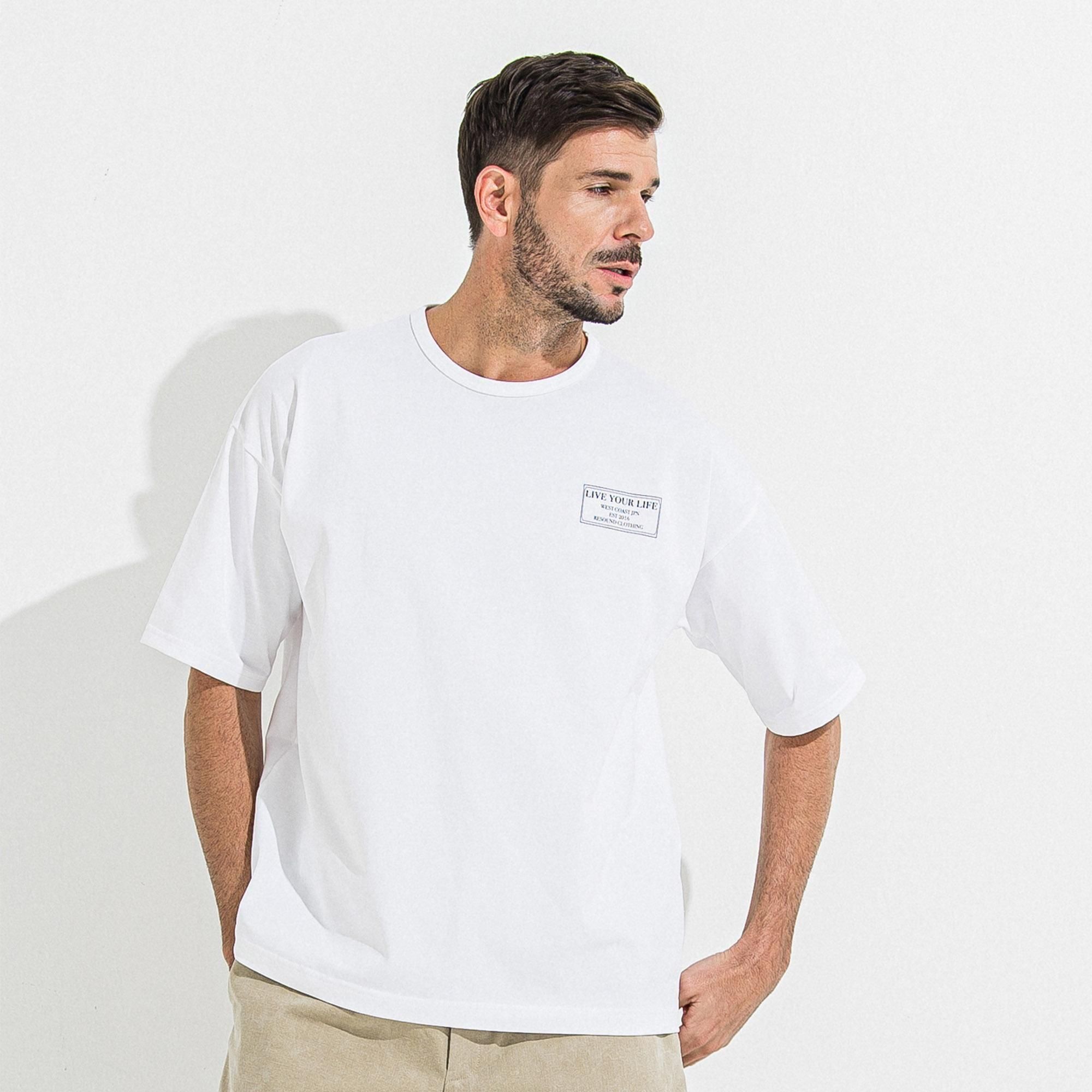 <img class='new_mark_img1' src='https://img.shop-pro.jp/img/new/icons1.gif' style='border:none;display:inline;margin:0px;padding:0px;width:auto;' />CREW OVER TEE WHITE