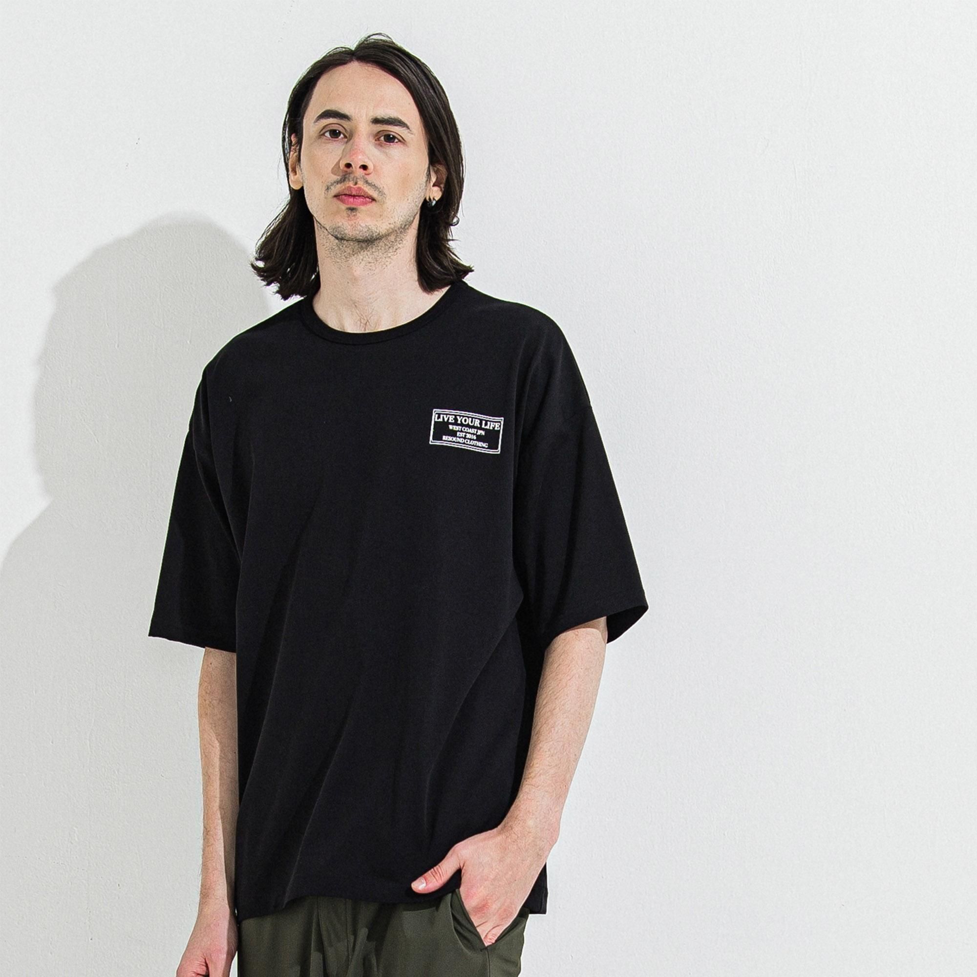 <img class='new_mark_img1' src='https://img.shop-pro.jp/img/new/icons1.gif' style='border:none;display:inline;margin:0px;padding:0px;width:auto;' />CREW OVER TEE BLACK