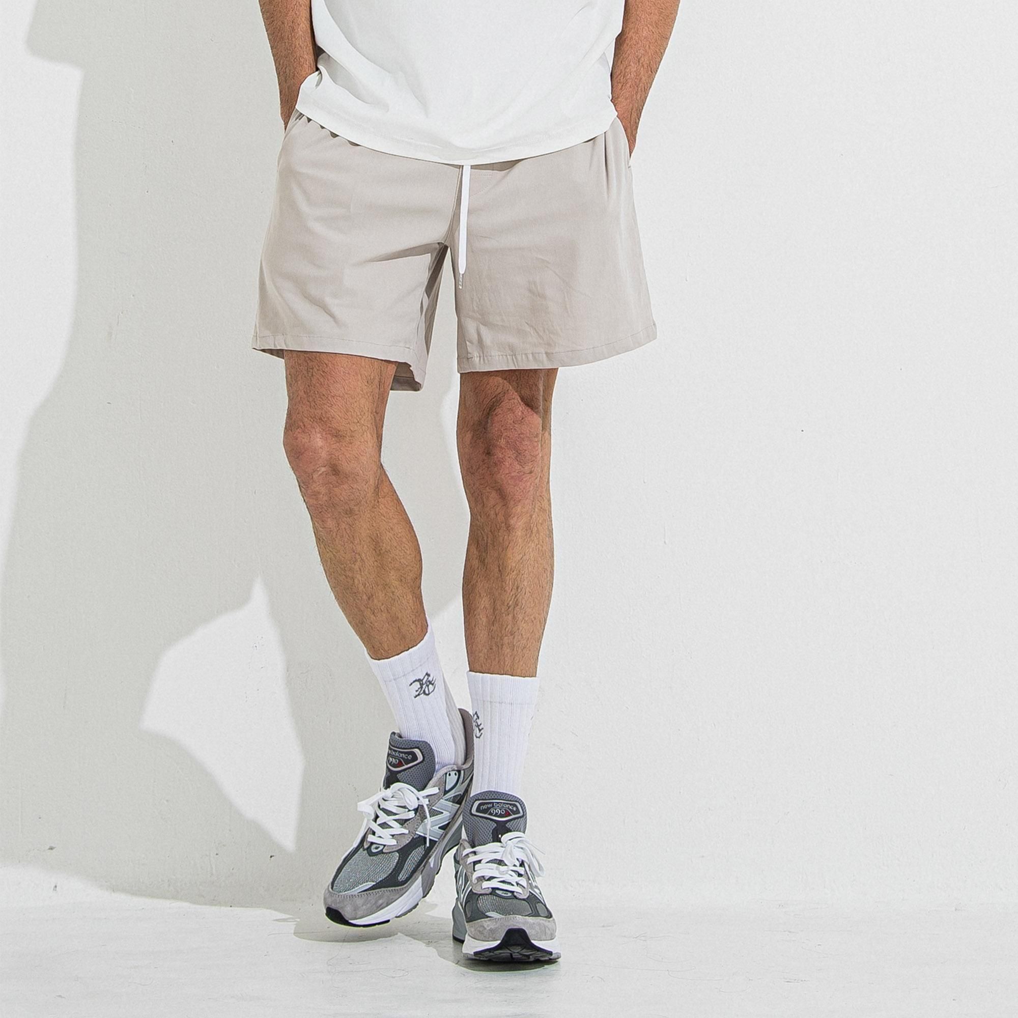 <img class='new_mark_img1' src='https://img.shop-pro.jp/img/new/icons1.gif' style='border:none;display:inline;margin:0px;padding:0px;width:auto;' />TV NYLON SHORTS GREYGE