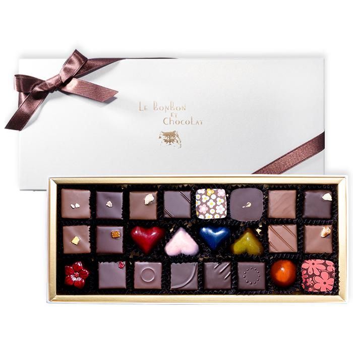 チョコレート24個 - le bonbon et chocolat ONLINE SHOP チョコレート24個 - le bonbon et chocolat ONLINE SHOP