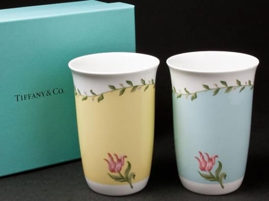 ティファニー ピンクチューリップ フリーカップ セット tiffany-16