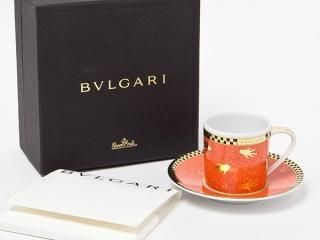ブルガリ　ローゼンタール　エスプレッソカップ＆ソーサー BVLGARI ブルガリ カップ＆ソーサー 箱入り ティーカップ
