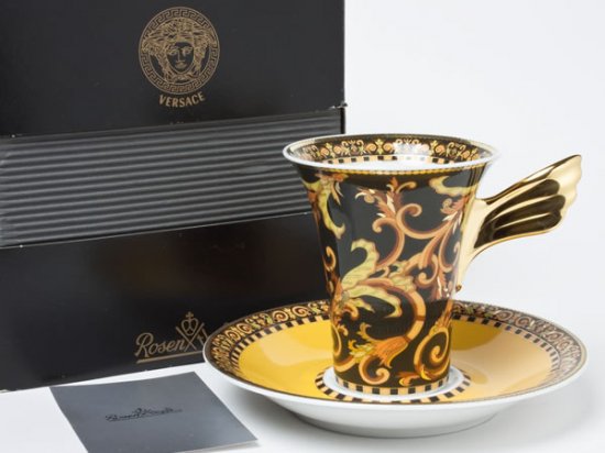 送料無料】ヴェルサーチ バロッコ カップ＆ソーサー versace-01/お茶の ...