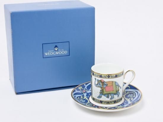 WEDGWOOD ウェッジウッドカップソーサーブルーエレファント