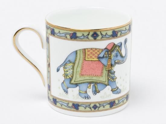 送料無料】ウェッジウッド ブルーエレファント デミタスカップ