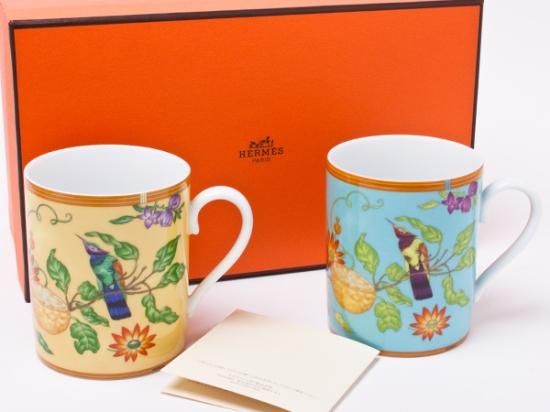 HERMES/エルメス マグカップ シエスタ 新品 - 食器