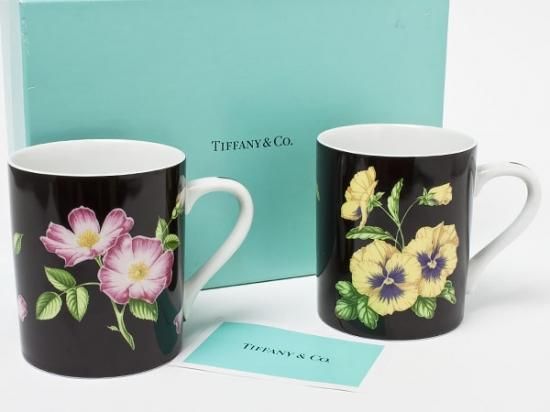 TIFFANY\u0026Co. ティファニー ワイルドフラワー マグカップ1客！ - 食器