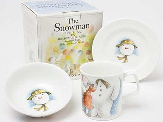 送料無料】ロイヤルドルトン スノーマン 3点セット doulton-39 送料無料】ロイヤルドルトン スノーマン 3点セット doulton-39