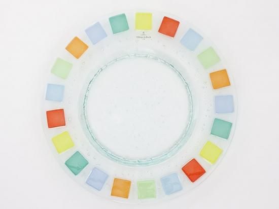 【Villeroy & Boch 廃盤シリーズ】ガラスプレート　４枚セット Villeroy & Boch 廃盤シリーズ】ガラスプレート 4枚セット