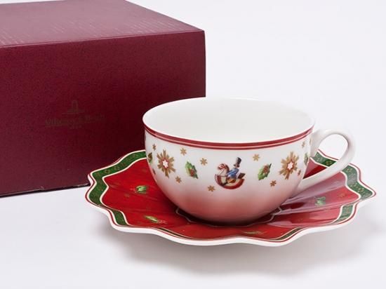 送料無料 ビレロイ ボッホ クリスマス カップ ソーサー Villeroy 13 お茶のふじい 藤井茶舗 お茶とお茶道具 お茶専門店 お茶のふじい