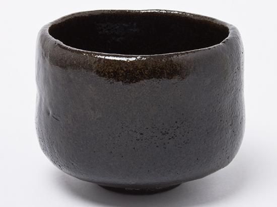 茶道具/池田退輔 本間焼 『赤茶碗』『黒茶碗』 送料無料】池田退輔 作 本間焼 黒茶碗 ikedataisuke-05/お茶の