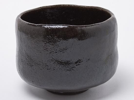 送料無料】池田退輔 作 本間焼 黒茶碗 ikedataisuke-05/お茶のふじい
