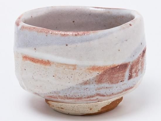 志野茶碗 (春暁窯　加藤 春暁 作) 送料無料】加藤春暁 作 志野茶碗 katou-s-01/お茶のふじい・藤井