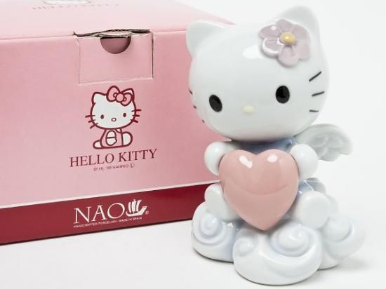 最新最全の リヤドロ NAO エンジェルキティ lladro-01/お茶のふじい・藤井 置物