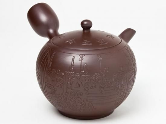 二本松萬古「井上窯」の煎茶急須 二本松萬古「井上窯」の煎茶急須 - メルカリ
