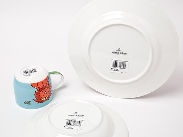 送料無料】ビレロイ＆ボッホ FunnyZooファニーズー ベビー食器3