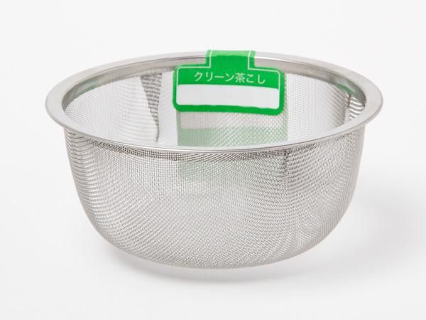 クリーン茶こし（浅型タイプH40-径89mm）お茶のふじい・藤井茶舗