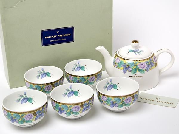 送料無料】VINCENZO VALENTINOヴィンセントヴァレンチノ バラのティー