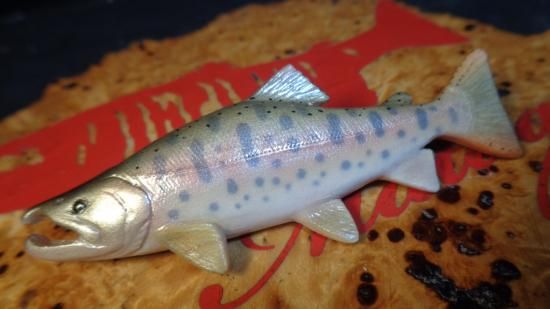 トラウトブローチ　本流鬼ヤマメ トラウトブローチ 本流鬼ヤマメ 【2023NEW】ササキ屋 ｜トラウト