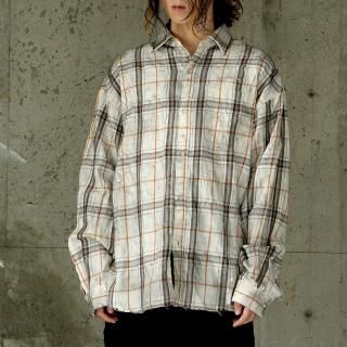 Distressed Check Shirt Type A