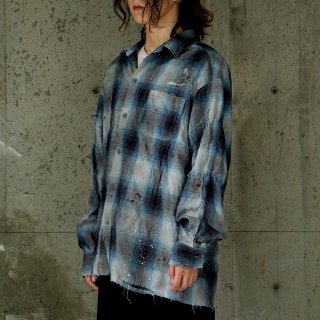 Distressed Check Shirt Type C